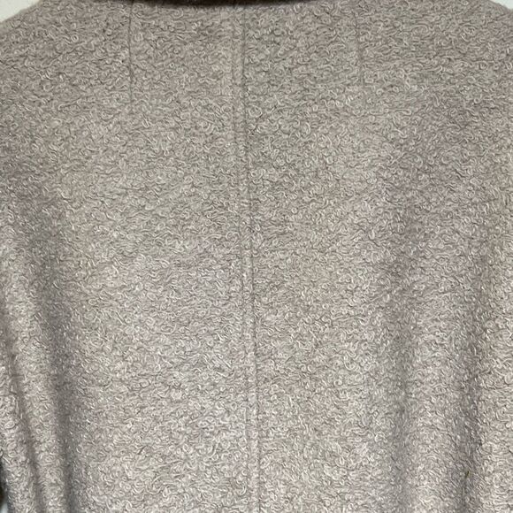 Anthropologie Joie Open front Belted Wool Blend Oatmeal Coat Sz S - Picture 3 of 10